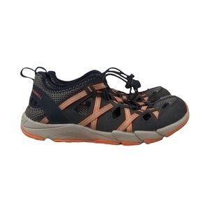 Merrell Unisex-Child Blue & Orange Hydro Choprock Shandal Sandal 4